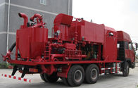 45MPa 2100L / MIN Oilfield Cement Truck Untuk Sumur Minyak Gas