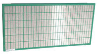 Hook Strip Flat / Soft Shale Shaker Screen Frame Steel Frame Pretension Frame